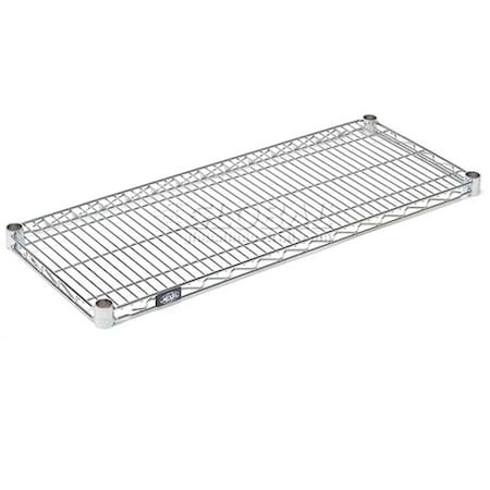 Nexel 36W x 12D Chrome Wire Shelf S1236C